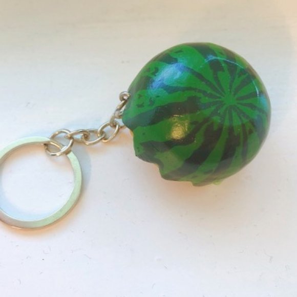 NEW Watermelon Keychain Fruit Keychain Resin - Picture 10 of 14